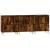 Servante, 3 buc, stejar afumat, 60x35x70 cm, lemn prelucrat GartenMobel Dekor