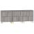 Servante, 3 buc, sonoma gri, 60x35x70 cm, lemn prelucrat GartenMobel Dekor