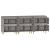 Servante, 3 buc, sonoma gri, 60x35x70 cm, lemn prelucrat GartenMobel Dekor