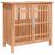 Set mobilier de baie, 2 piese, lemn masiv de nuc GartenMobel Dekor