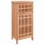 Set mobilier de baie, 3 piese, lemn masiv de nuc GartenMobel Dekor