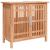 Set mobilier de baie, 3 piese, lemn masiv de nuc GartenMobel Dekor