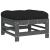 Set mobilier de grădină cu perne, 7 piese, gri, lemn masiv GartenMobel Dekor