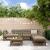 Set mobilier grădină cu perne, 7 piese, maro miere lemn masiv GartenMobel Dekor