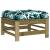 Set mobilier de grădină cu perne, 7 piese, lemn de pin tratat GartenMobel Dekor