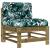 Set mobilier de grădină cu perne, 7 piese, lemn de pin tratat GartenMobel Dekor