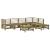 Set mobilier de grădină cu perne, 7 piese, lemn de pin tratat GartenMobel Dekor