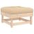 Set mobilier relaxare de grădină & perne 6 piese lemn masiv pin GartenMobel Dekor