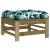 Set mobilier de grădină cu perne, 6 piese, lemn de pin tratat GartenMobel Dekor