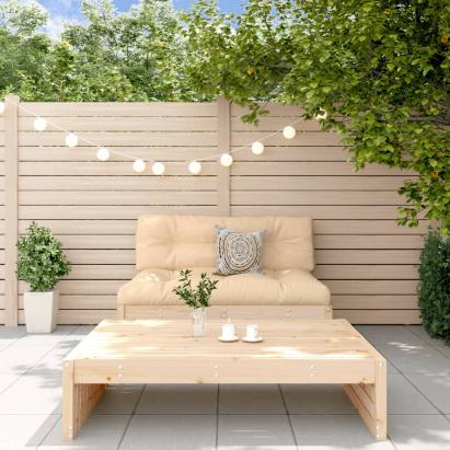 Set mobilier de grădină cu perne, 2 piese, lemn masiv GartenMobel Dekor
