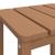 Masă Adirondack de grădină, maro, 38x38x46 cm, HDPE GartenMobel Dekor