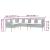 Set mobilier de grădină cu perne, 6 piese, gri, poliratan GartenMobel Dekor