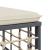 Set mobilier de grădină cu perne, 9 piese, antracit, poliratan GartenMobel Dekor
