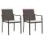 Set mobilier de grădină cu perne, 3 piese, poliratan și oțel GartenMobel Dekor