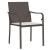 Set mobilier de grădină cu perne, 3 piese, poliratan și oțel GartenMobel Dekor
