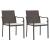 Set mobilier de grădină cu perne, 3 piese, poliratan și oțel GartenMobel Dekor