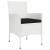 Set mobilier de grădină cu perne, 9 piese, alb, poliratan GartenMobel Dekor
