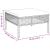 Set mobilier de grădină cu perne, 9 piese, gri, poliratan GartenMobel Dekor