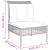 Set mobilier de grădină cu perne, 9 piese, gri, poliratan GartenMobel Dekor