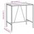 Set mobilier bar de grădină cu perne, 5 piese, negru, poliratan GartenMobel Dekor