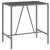 Set mobilier bar de grădină, cu perne, 5 piese, gri, poliratan GartenMobel Dekor