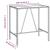 Set mobilier bar de grădină, cu perne, 5 piese, gri, poliratan GartenMobel Dekor