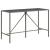 Set mobilier bar de grădină, cu perne, 9 piese, gri, poliratan GartenMobel Dekor