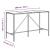 Set mobilier bar de grădină, cu perne, 9 piese, gri, poliratan GartenMobel Dekor