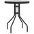 Set mobilier bistro de grădină, 3 piese, negru GartenMobel Dekor
