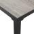 Set mobilier de grădină, 7 piese, negru și gri, poliratan GartenMobel Dekor