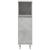 Set dulapuri de baie, 3 piese, gri beton, lemn prelucrat GartenMobel Dekor