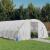 Seră cu cadru din oțel, alb, 56 m², 14x4x2 m GartenMobel Dekor