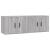 Dulapuri TV montate pe perete, 2 buc., gri sonoma 57x34,5x40 cm GartenMobel Dekor