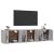 Dulapuri TV montate pe perete, 3 buc., gri sonoma 57x34,5x40 cm GartenMobel Dekor