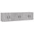 Dulapuri TV montate pe perete, 3 buc., gri sonoma 57x34,5x40 cm GartenMobel Dekor