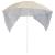 Umbrelă de plajă cu pereți laterali, nisipiu, 215 cm GartenMobel Dekor