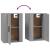 Set dulap TV, 3 piese, gri sonoma, lemn prelucrat GartenMobel Dekor