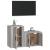 Set dulapuri TV, 2 piese, gri sonoma, lemn prelucrat GartenMobel Dekor