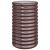 Jardinieră grădină maro 40x40x68 cm oțel vopsit electrostatic GartenMobel Dekor