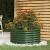 Jardinieră grădină verde 80x80x36 cm oțel vopsit electrostatic GartenMobel Dekor