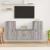 Set dulap TV, 3 piese, gri sonoma, lemn prelucrat GartenMobel Dekor