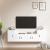 Set dulap TV, 4 piese, alb, lemn prelucrat GartenMobel Dekor