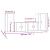 Set dulap TV, 4 piese, alb, lemn prelucrat GartenMobel Dekor