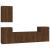 Set dulapuri TV, 5 piese, stejar maro, lemn prelucrat GartenMobel Dekor