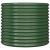 Jardinieră grădină verde 80x80x68 cm oțel vopsit electrostatic GartenMobel Dekor