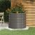 Jardinieră grădină gri 80x80x68 cm oțel vopsit electrostatic GartenMobel Dekor