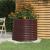 Jardinieră grădină maro 80x80x68 cm oțel vopsit electrostatic GartenMobel Dekor