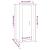 Set dulap TV, 2 piese, alb extralucios, lemn prelucrat GartenMobel Dekor