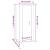 Set dulap TV, 3 piese, stejar maro, lemn prelucrat GartenMobel Dekor