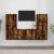 Set dulapuri TV, 3 piese, stejar fumuriu, lemn prelucrat GartenMobel Dekor